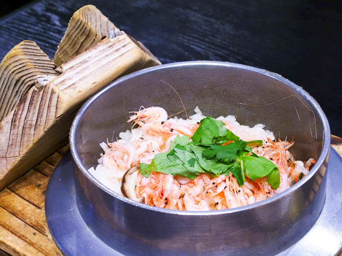 桜エビの釜飯